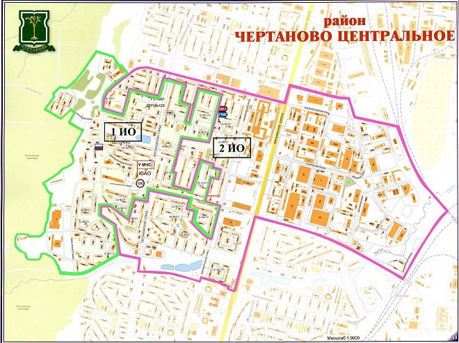 Карта москвы чертаново